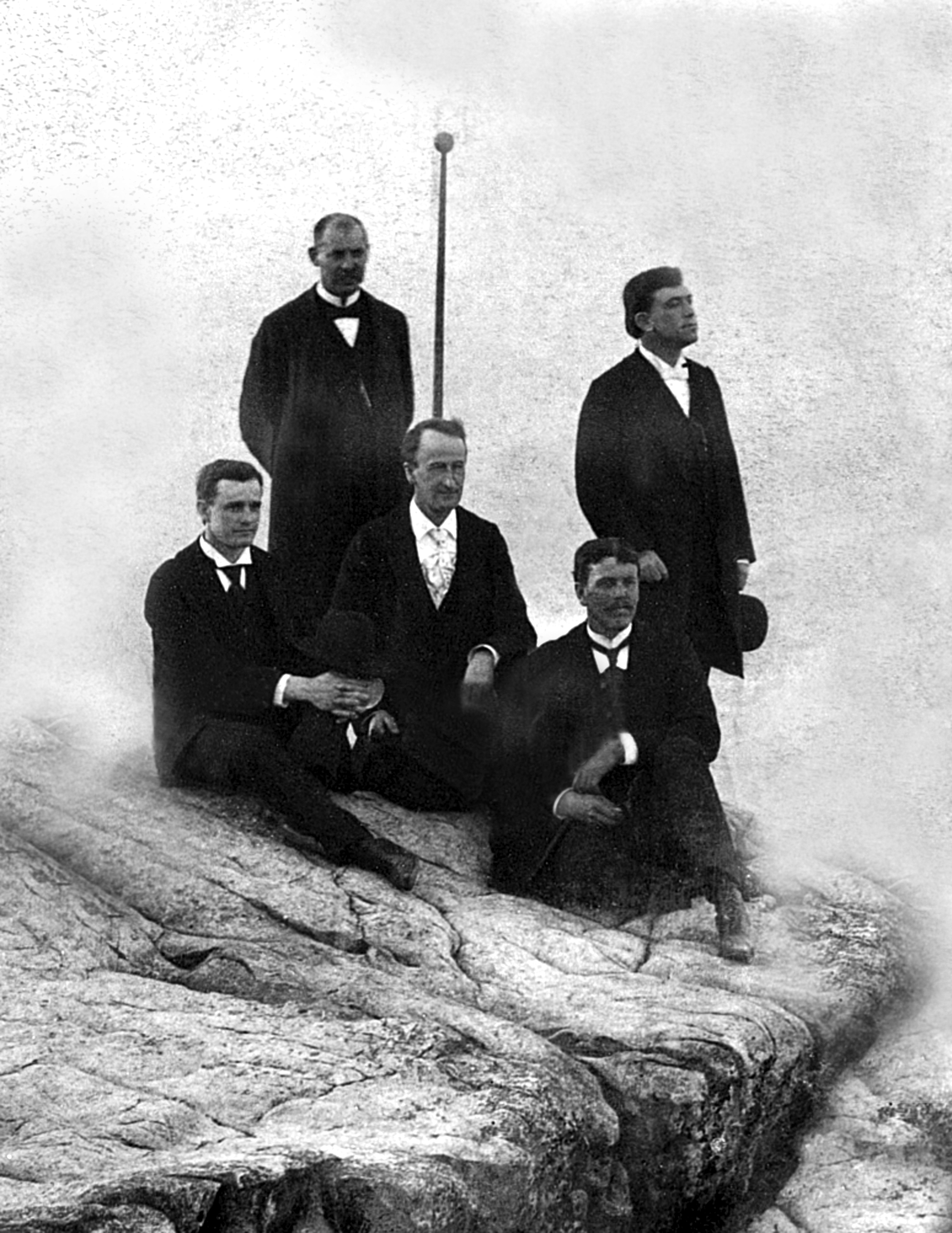 1896 - Elders at Lookout Mountain, Tennessee (Southern States Mission)